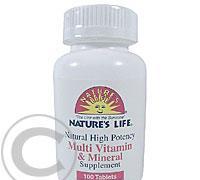 Nature`s Life 01 Multivitamin minerál tbl.100